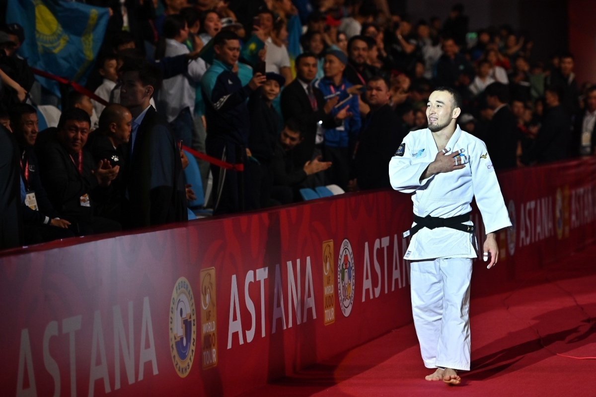 Абылайхан Жұбаназар Астанадағы Grand Slam турнирінде қола жүлде жеңіп алды