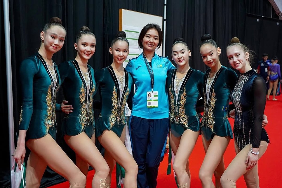 Қазақстан көркем гимнастикадан Азия чемпионатында алтын медаль жеңіп алды