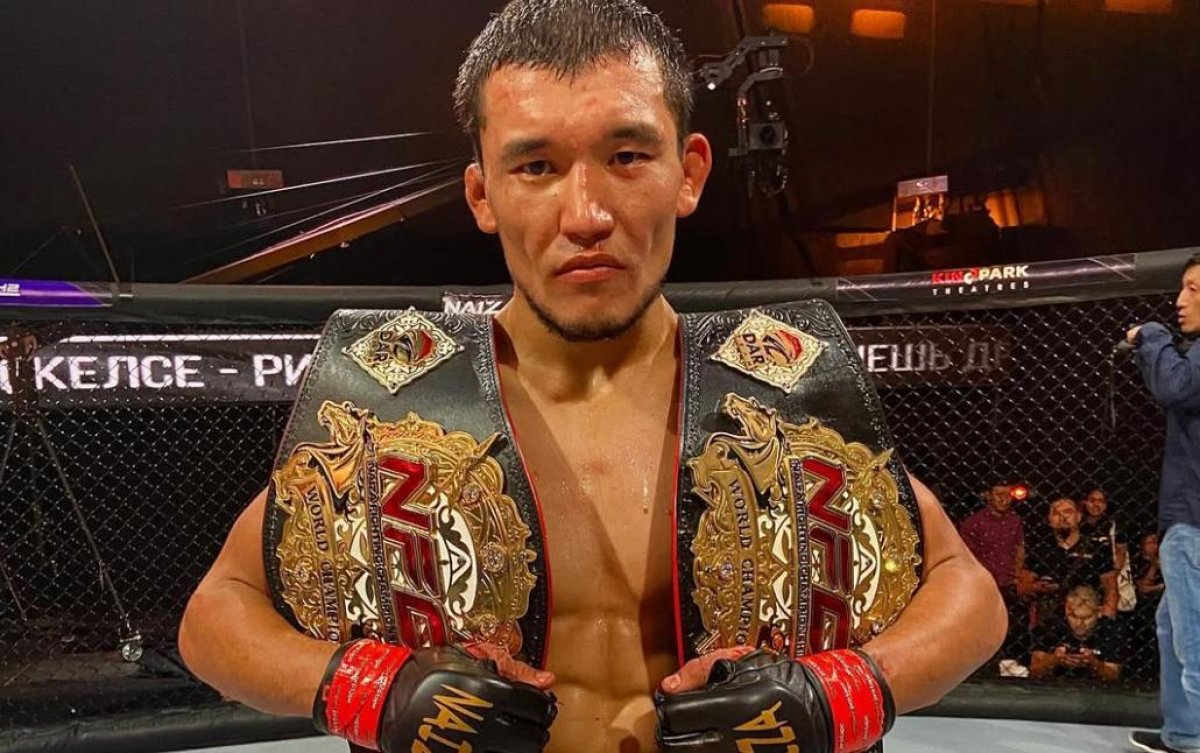 Әліби Ыдырыс UFC-ге шығу үшін өзбек жауынгерімен жекпе-жек өткізеді