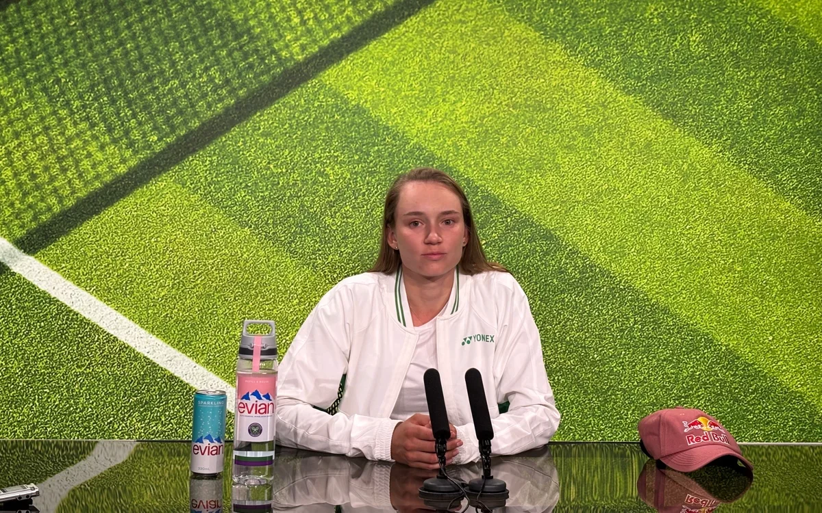 Рыбакина: Уимблдонда көп нәрсе ауа-райына байланысты