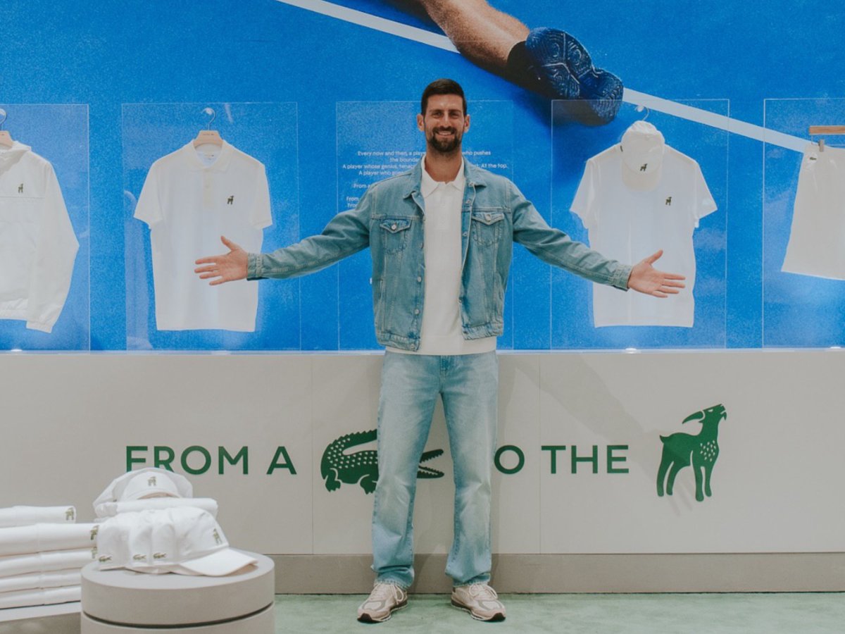 Lacoste Новак Джоковичке құрмет ретінде логотипін өзгертті