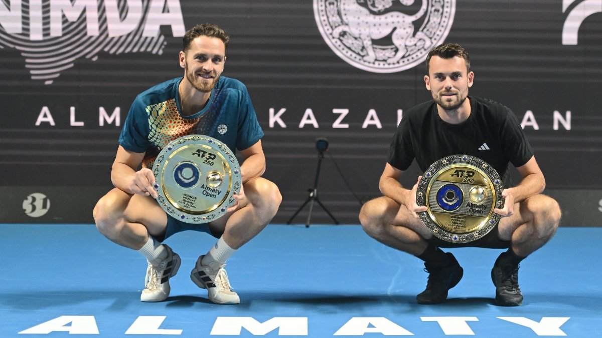 Almaty Open: жұптық сында франциялық теннисшілер чемпион атанды