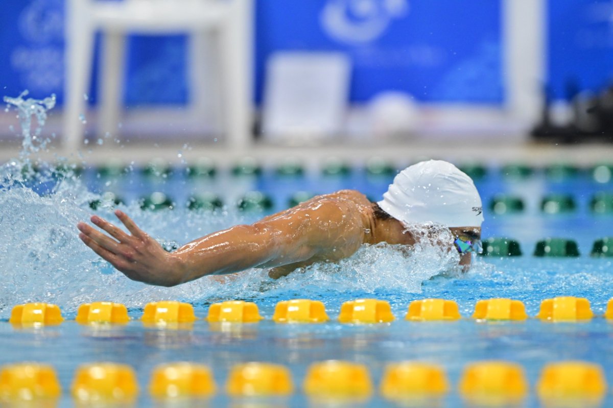 Қазақстандық жүзгіштер жасөспірімдер арасындағы Азия ойындарында күміс медальға ие болды