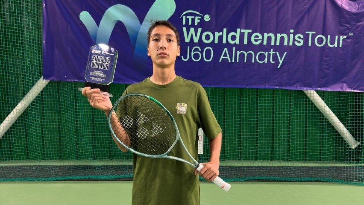 Аңсар Ниетқалиев қатарынан үш рет ITF Juniors турнирінде топ жарды
