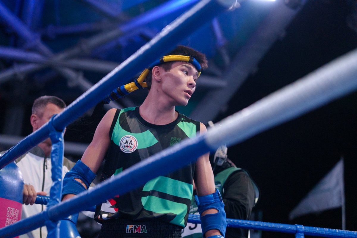 Муай-тай: Тұрар Дүйсехан Ислам ынтымақтастығы ойындарында жеңімпаз атанды