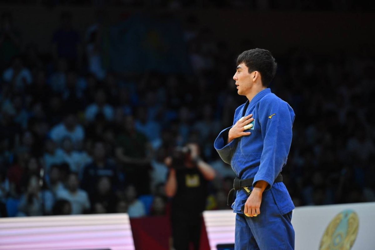 Дзюдошы Аман Бақытжан Париждегі Grand Slam турнирінде қола жүлдегер атанды