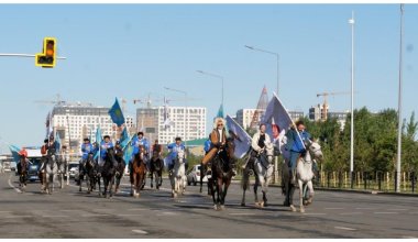 Дүниежүзілік Көшпенділер ойыны: шабандоздар Астанада шеру өткізді