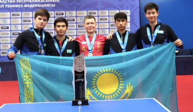 Қазақстан жасөспірімдер құрамасы үстел теннисінен Азия чемпионатына жолдама жеңіп алды