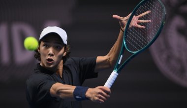 Теннисші Әмір Омарханов алғаш рет ересектер арасындағы турнирде жеңіске жетті